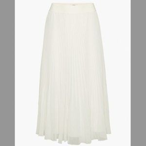 NWT XS Aritzia Wilfred Twirl Skirt in Light Birch